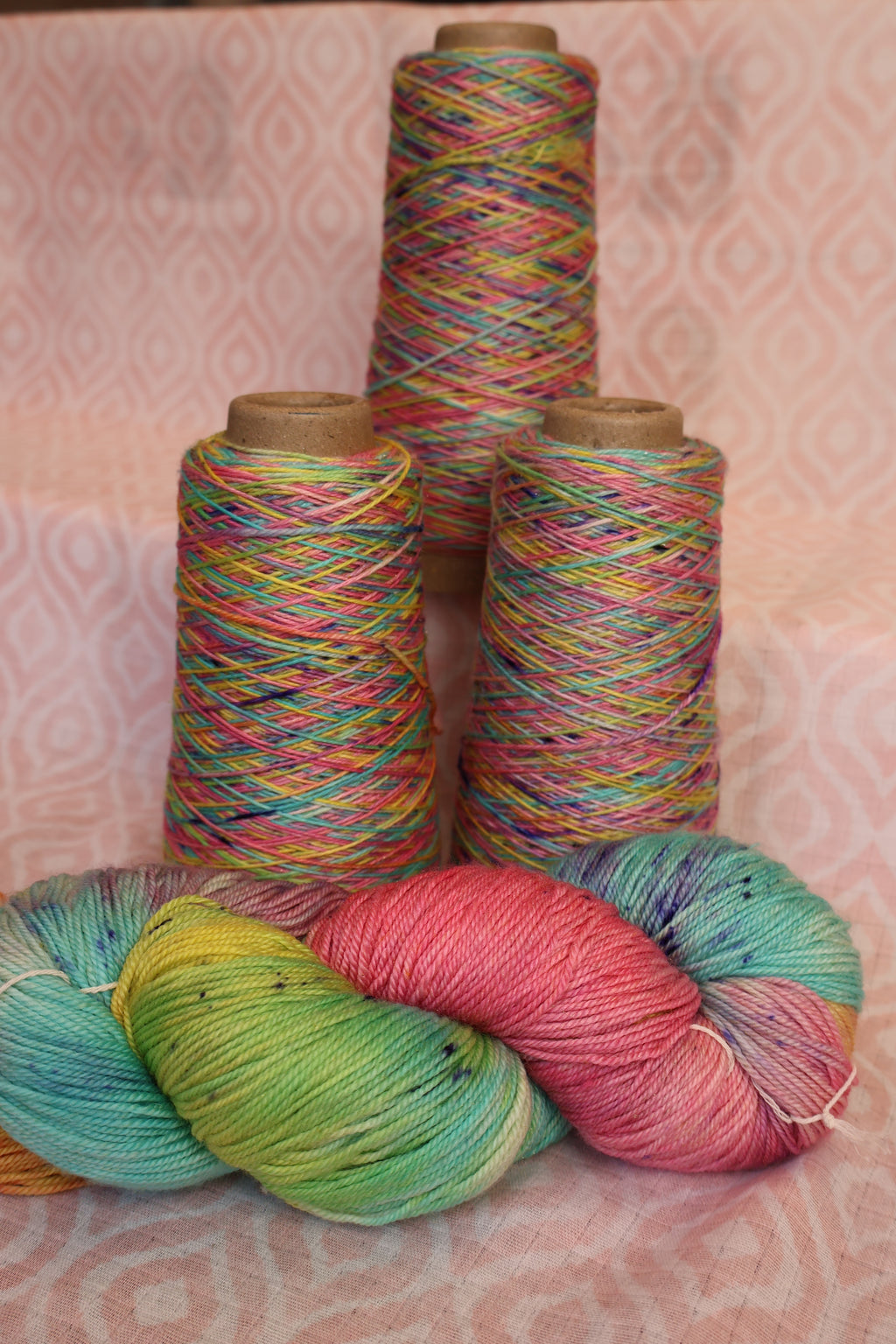 Unicorn Hair w/ silver stellina -  Yarn